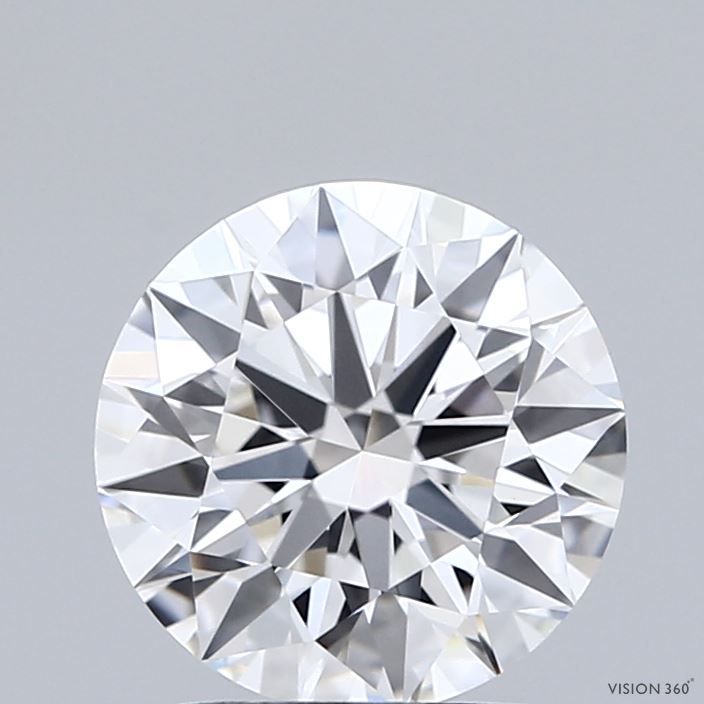 2ct Round E - VVS1 - Excellent cut - LD37244