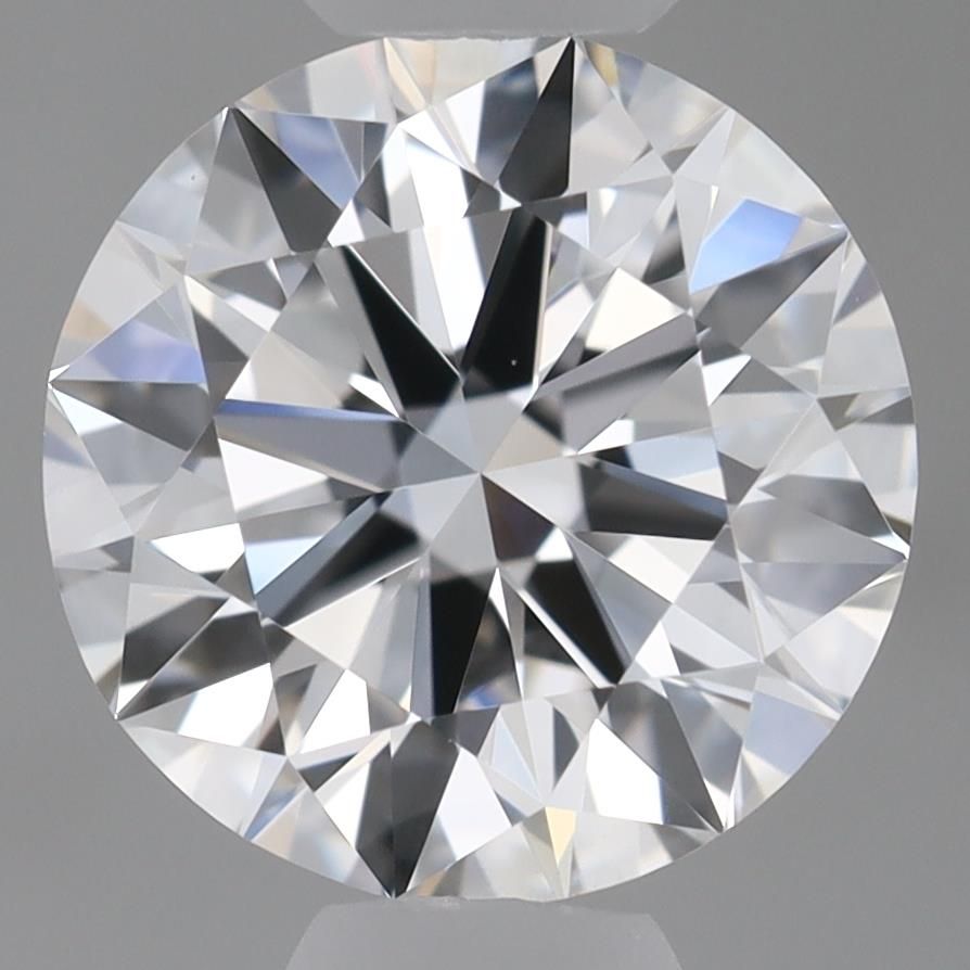 1.20 Carat round Lab Grown Diamond Front View