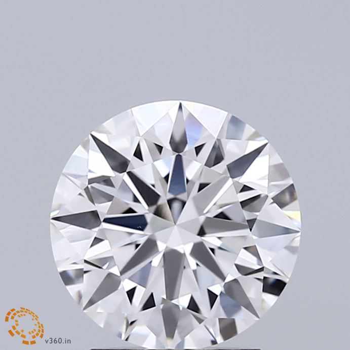 2ct Round E - VVS2 - Very Good cut - LD268555