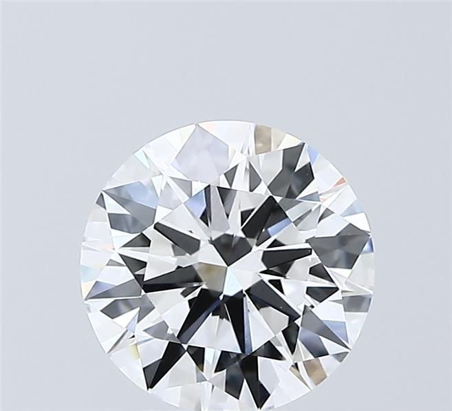 2ct Round E - VVS2 - Very Good cut - LD260493