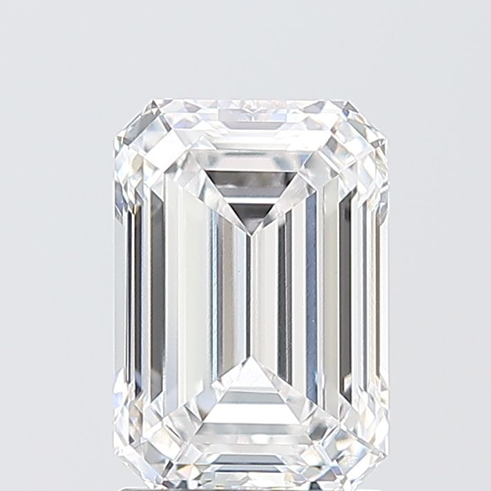 2.04ct Emerald D - VVS2 - Excellent cut - LD206757