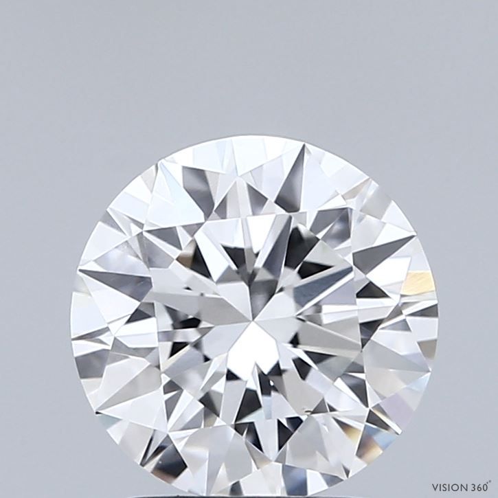 2ct Round F - VVS2 - Very Good cut - LD264663