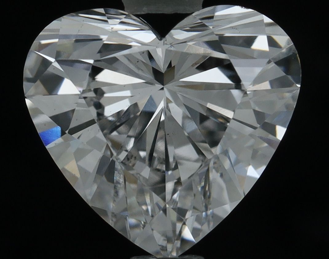 1.21 Carat heart Lab Grown Diamond Front Image
