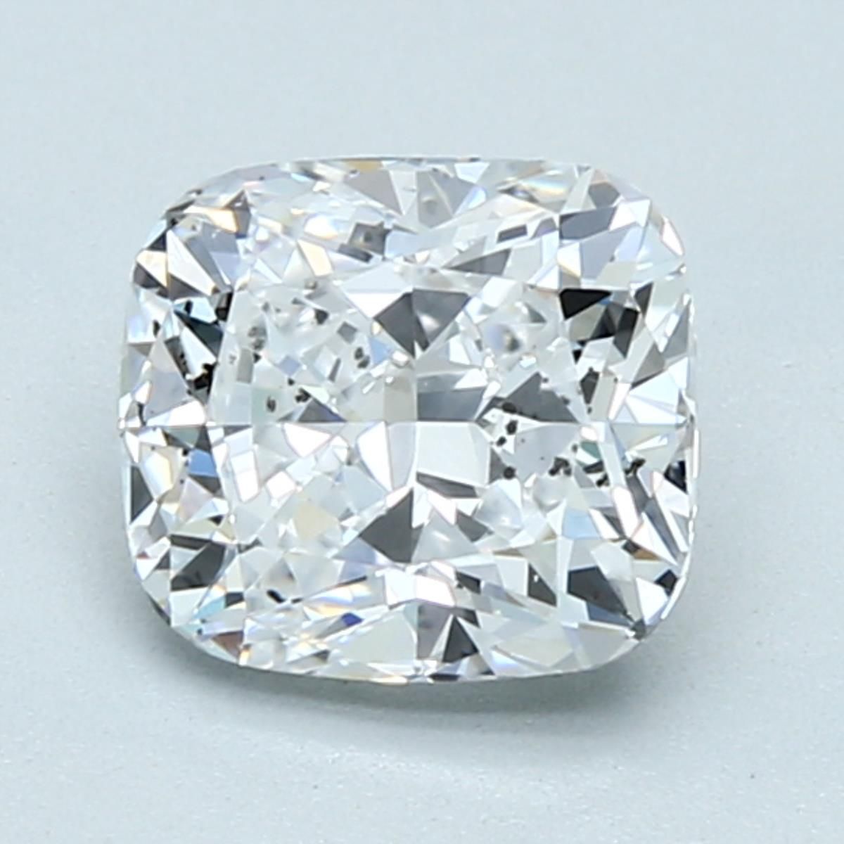 Diamant Coussin 1.51 ct - Couleur D - Pureté SI2
