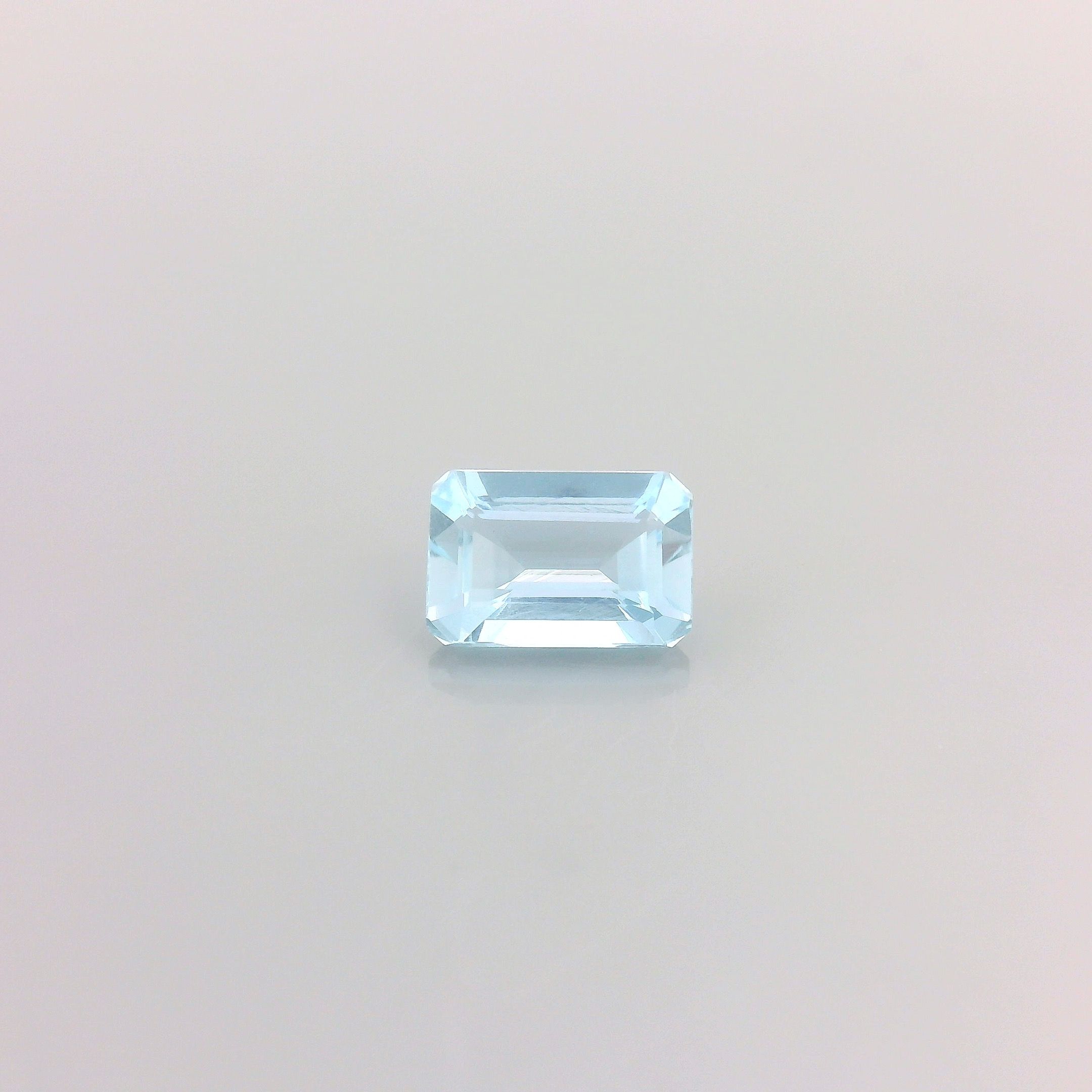 0.52 ct Octagonal Blue Aquamarine