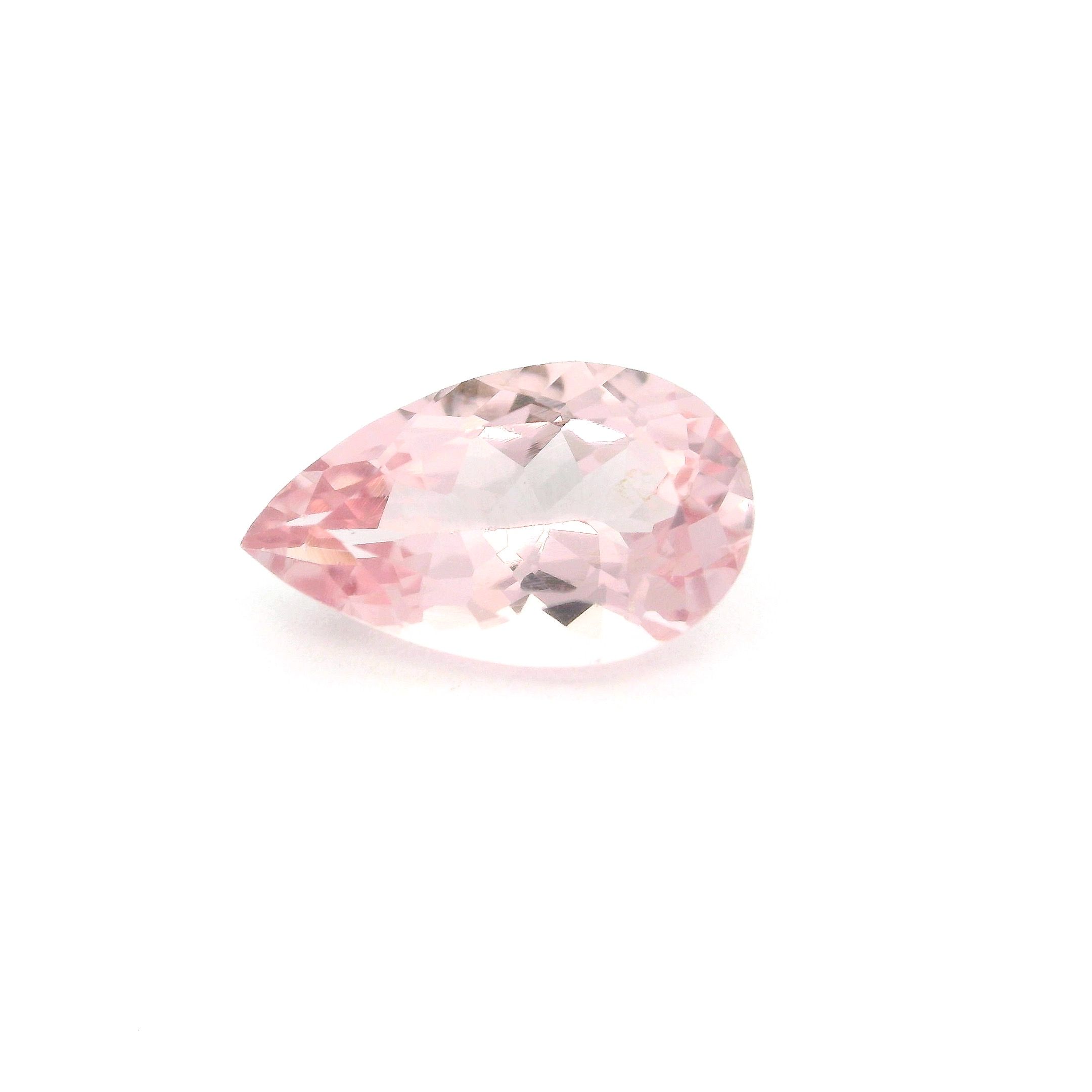 2.30 ct Pear Pink Morganite