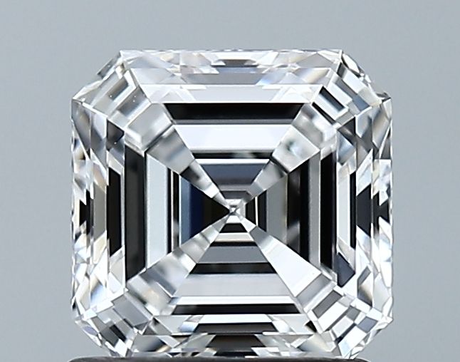1.00 carat e VVS2 EX  Cut GIA asscher diamond