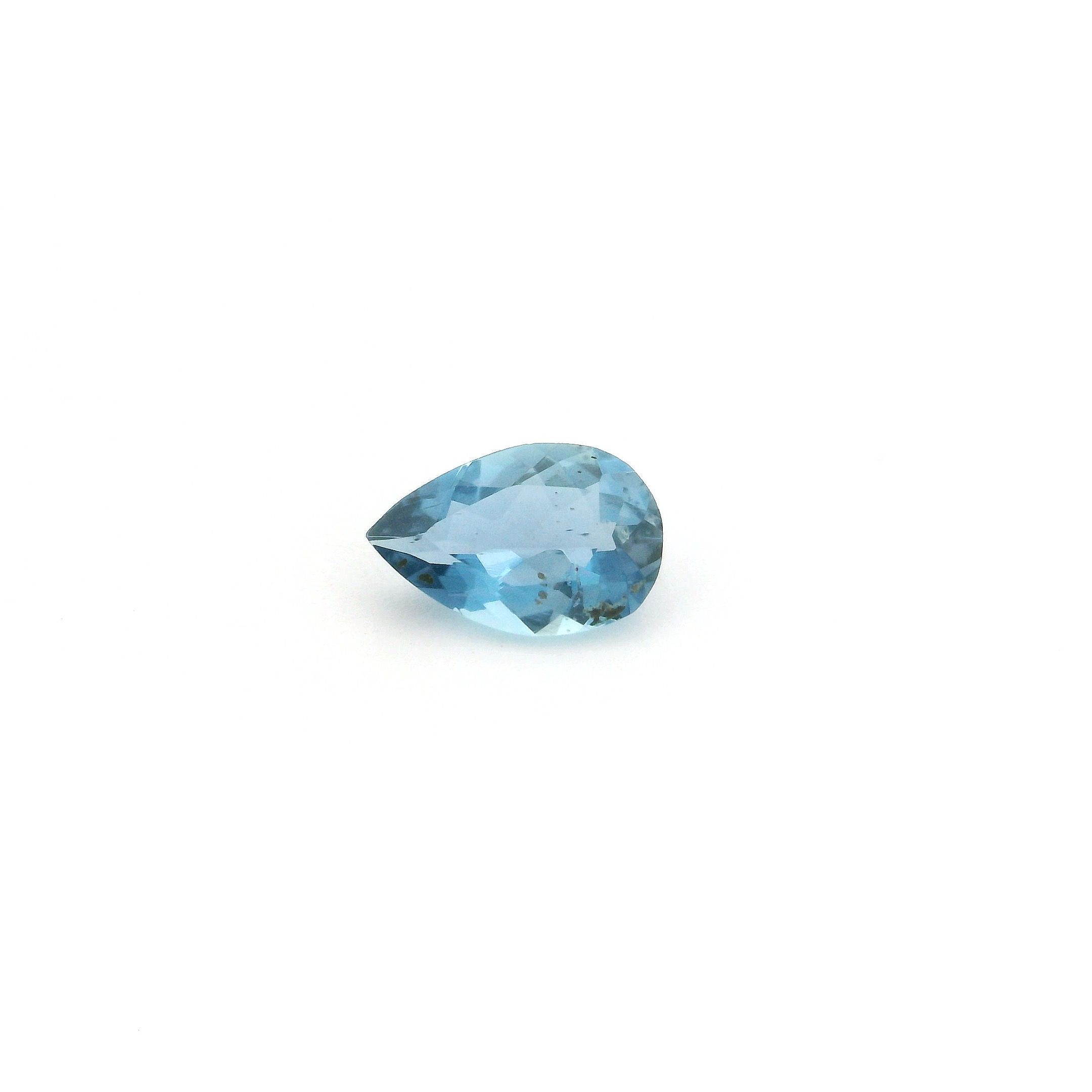 0.43 ct Pear Blue Aquamarine