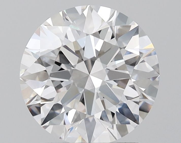 2ct Round D - VVS2 - Excellent cut - LCD1894