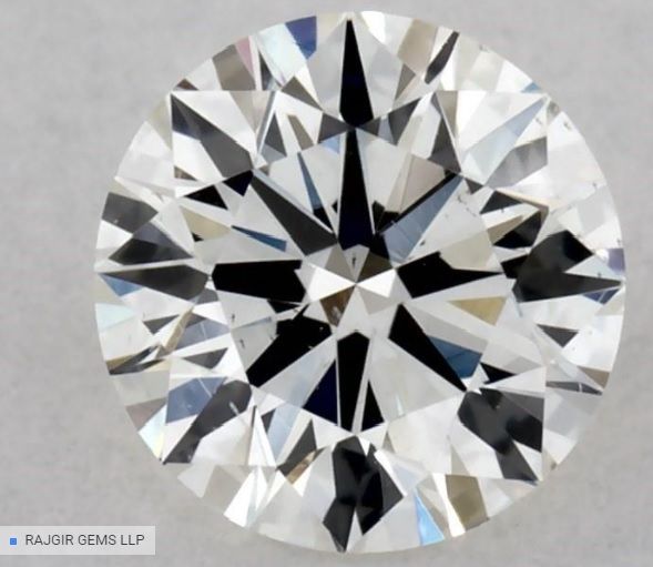 0,30 ct Okrągły diament naturalny