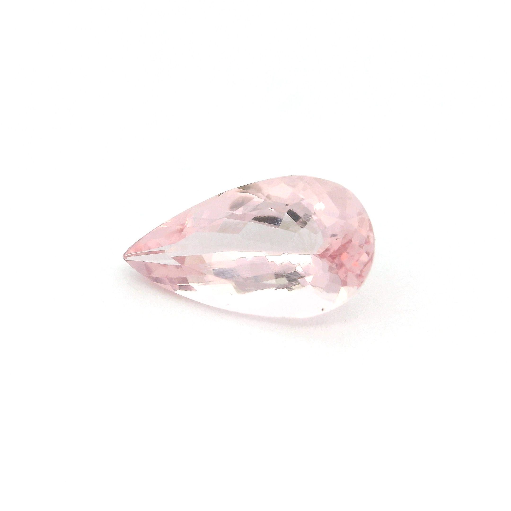 2.26 ct Pear Pink Morganite