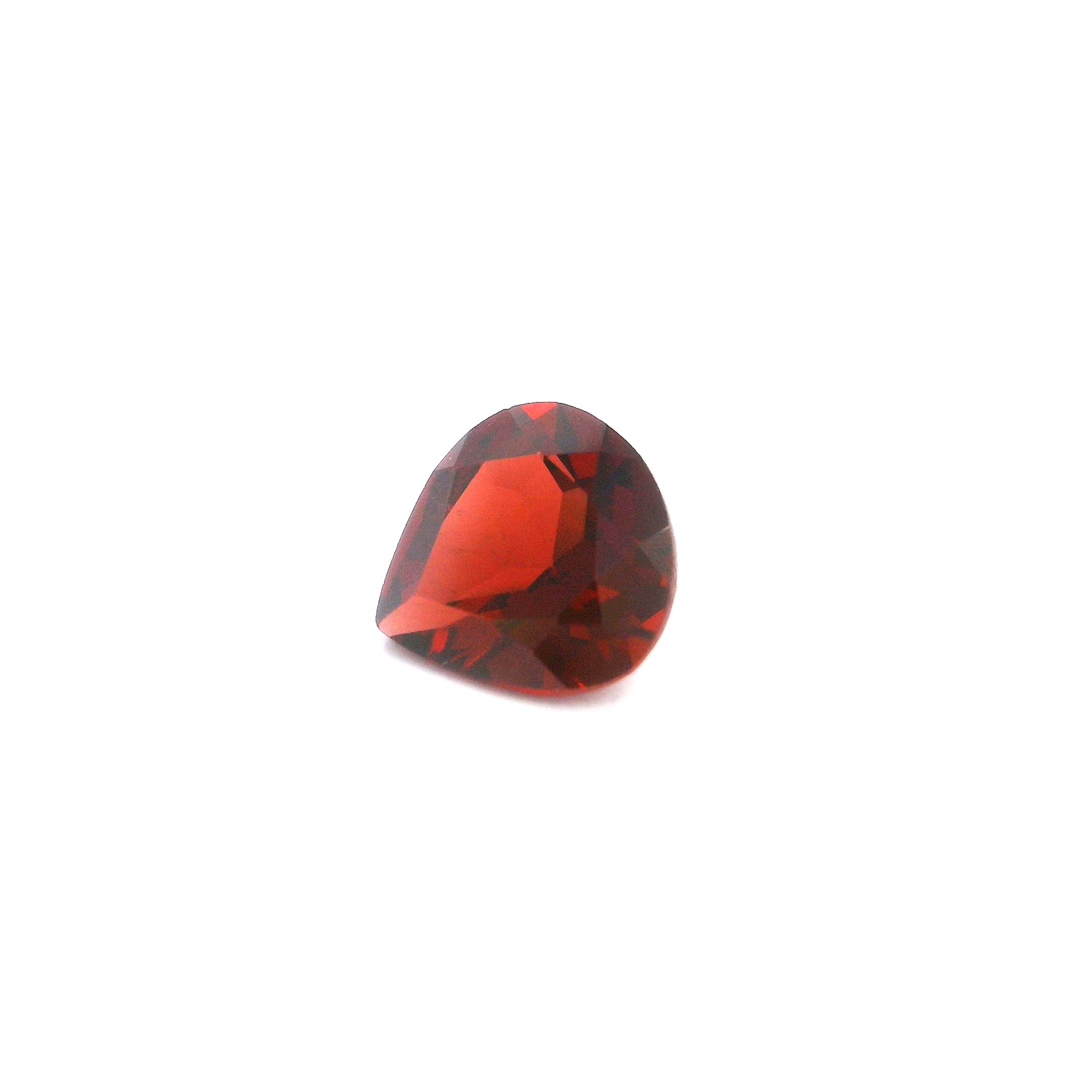 1.31 ct Pear Red Garnet