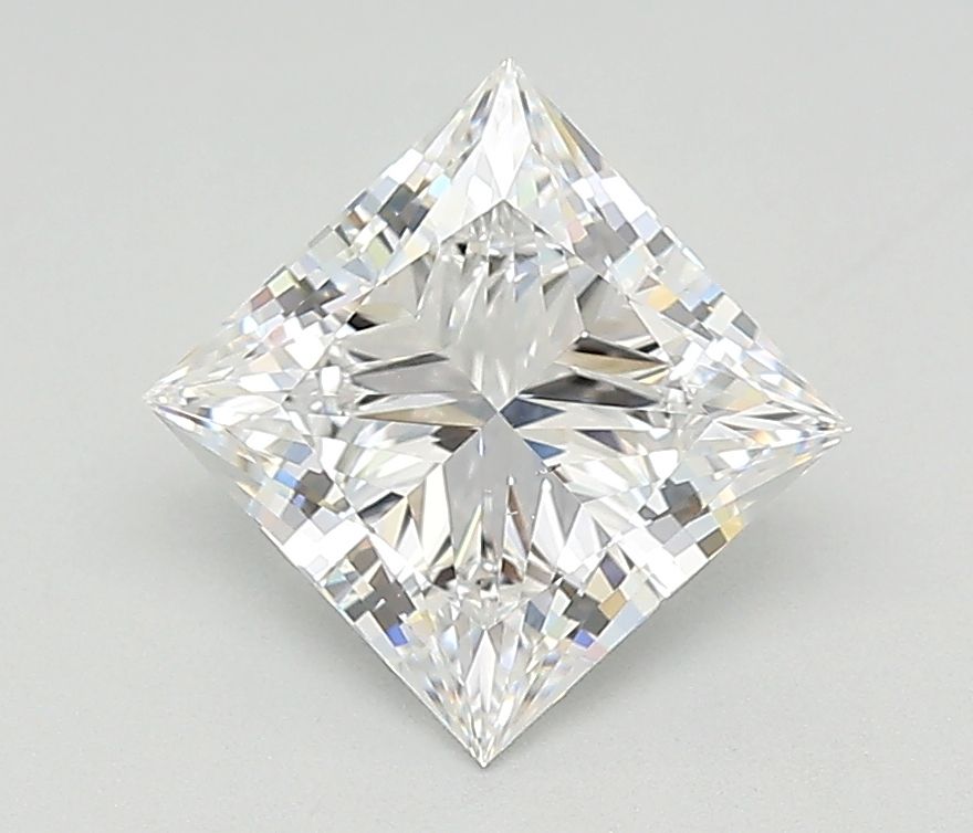 2.02 Carat princess Lab Grown Diamond Front Image