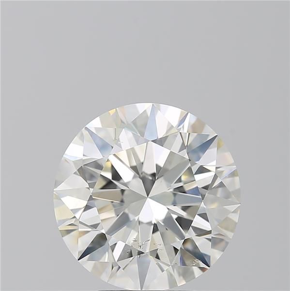 5,02 ct Okrągły diament naturalny