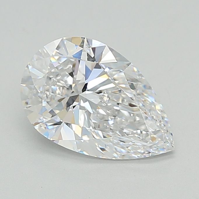 2ct Pear D - IF - Excellent cut - LD30160