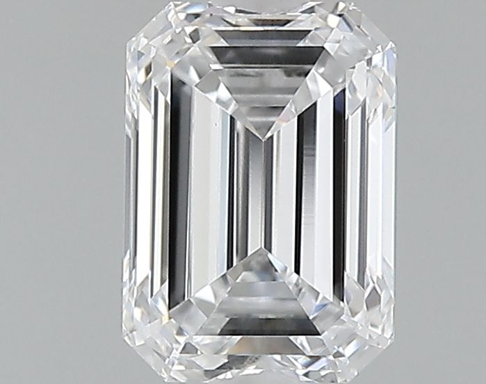 1.03 Carat emerald Lab Grown Diamond Front View