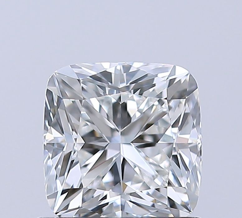 0.8-carat cushion diamond with G color, Good cut, and VVS2 clarity.