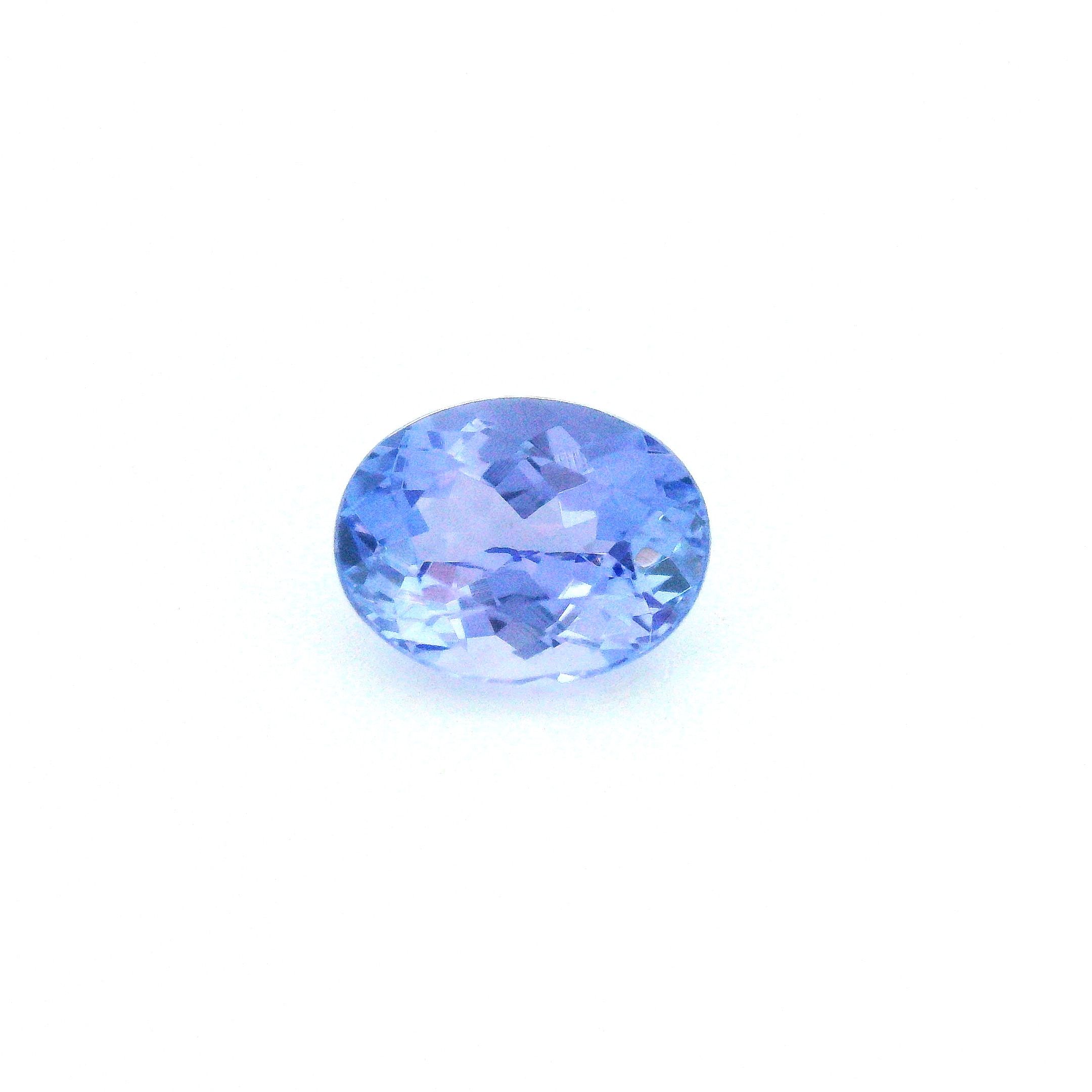 GSI 1.87 Carat Oval Tanzanite