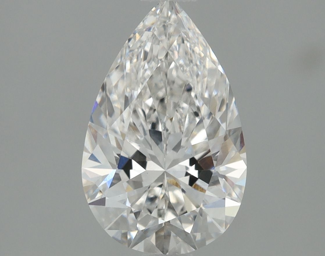 1.22 Carat pear Lab Grown Diamond Front Image