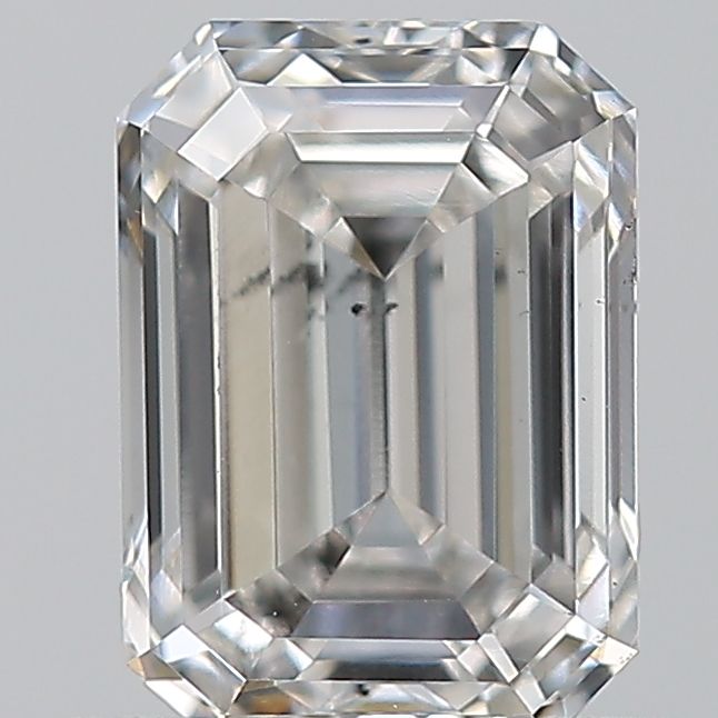 Emerald 0.91ct F VS2 diamond