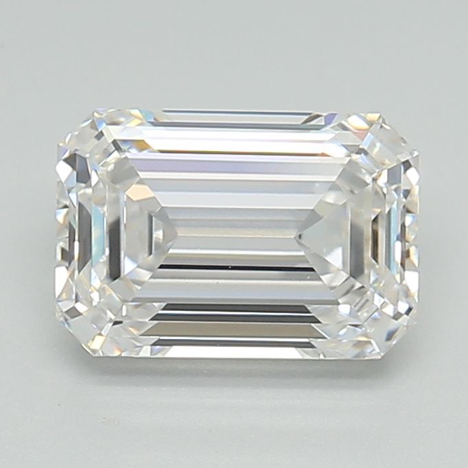 2.03ct Emerald F - IF - Excellent cut - LD81835