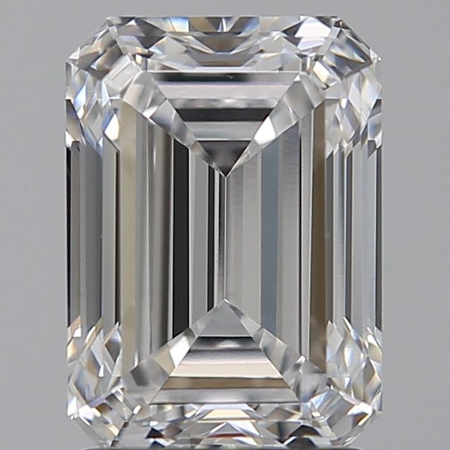 2.02ct Emerald D - VVS2 - Excellent cut - LD236374