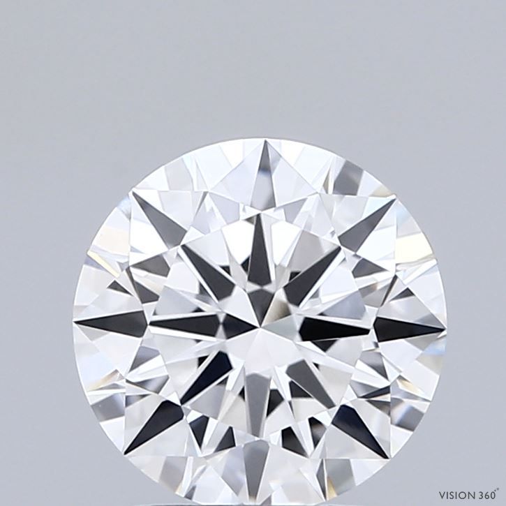 2ct Round E - VVS2 - Very Good cut - LD368781