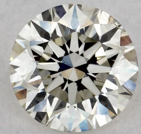 0,30 ct Okrągły diament naturalny