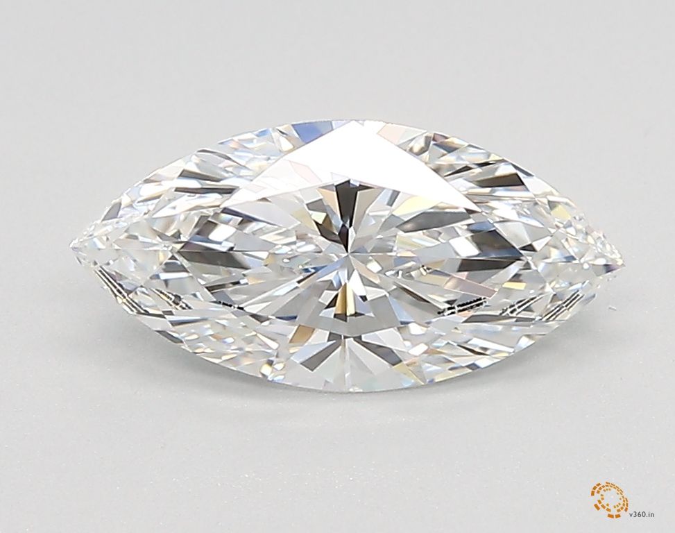 1.21 Carat marquise Lab Grown Diamond Front Image