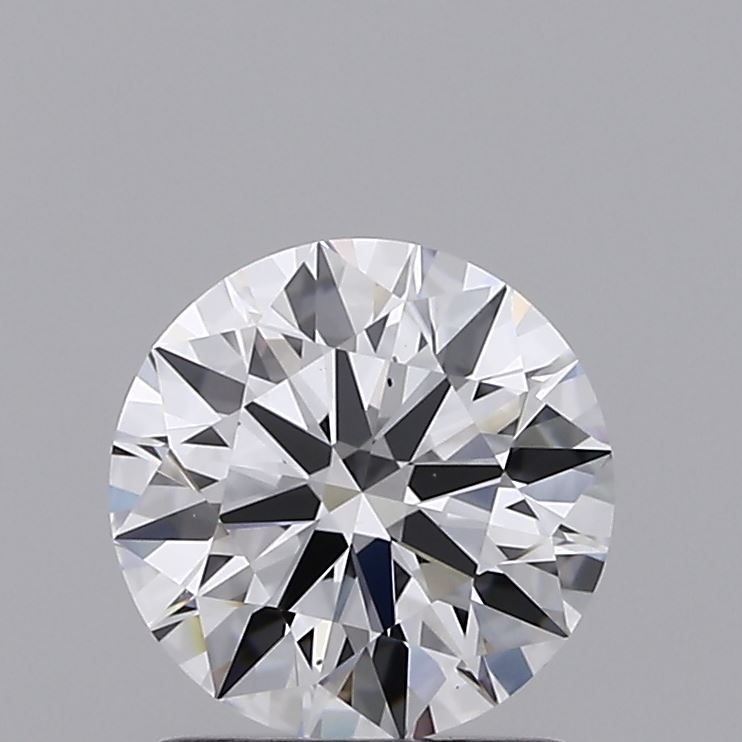 1.21 Carat round Lab Grown Diamond Front View