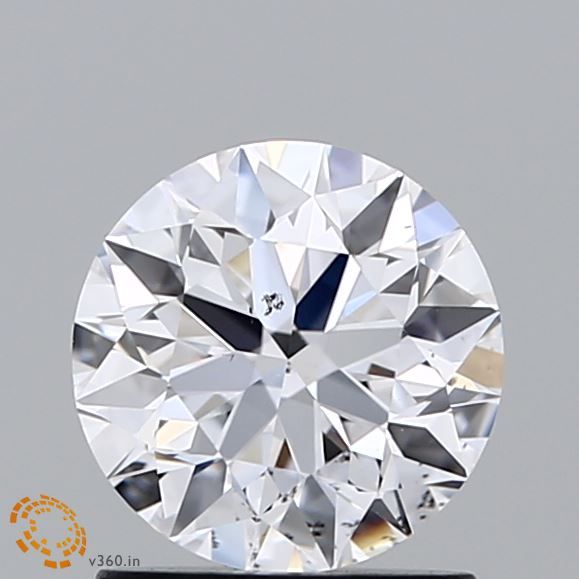 1,21 ct Okrągły diament naturalny