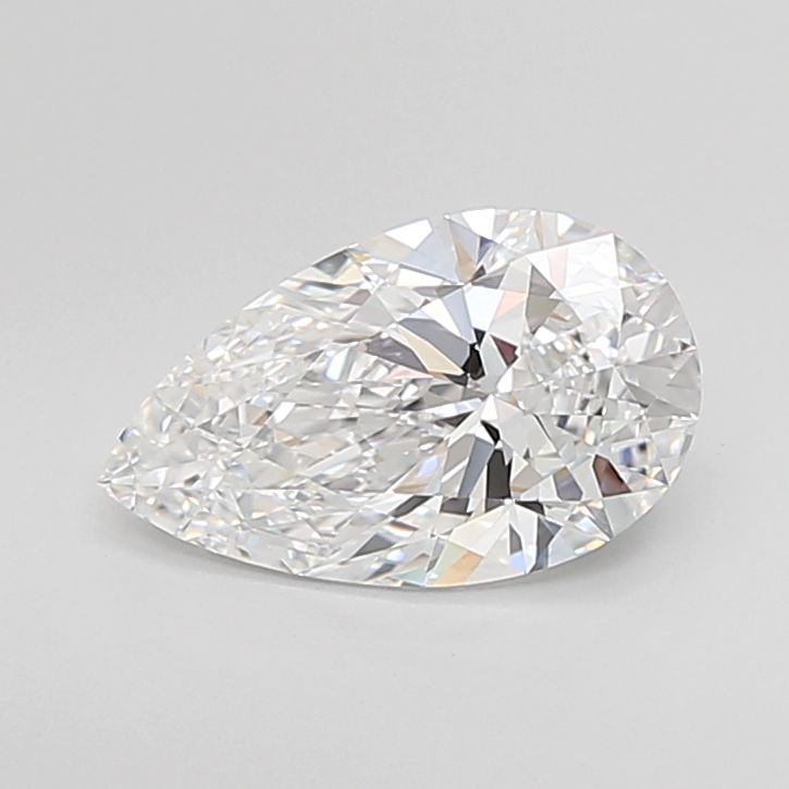 2ct Pear D - IF - Excellent cut - LD152513