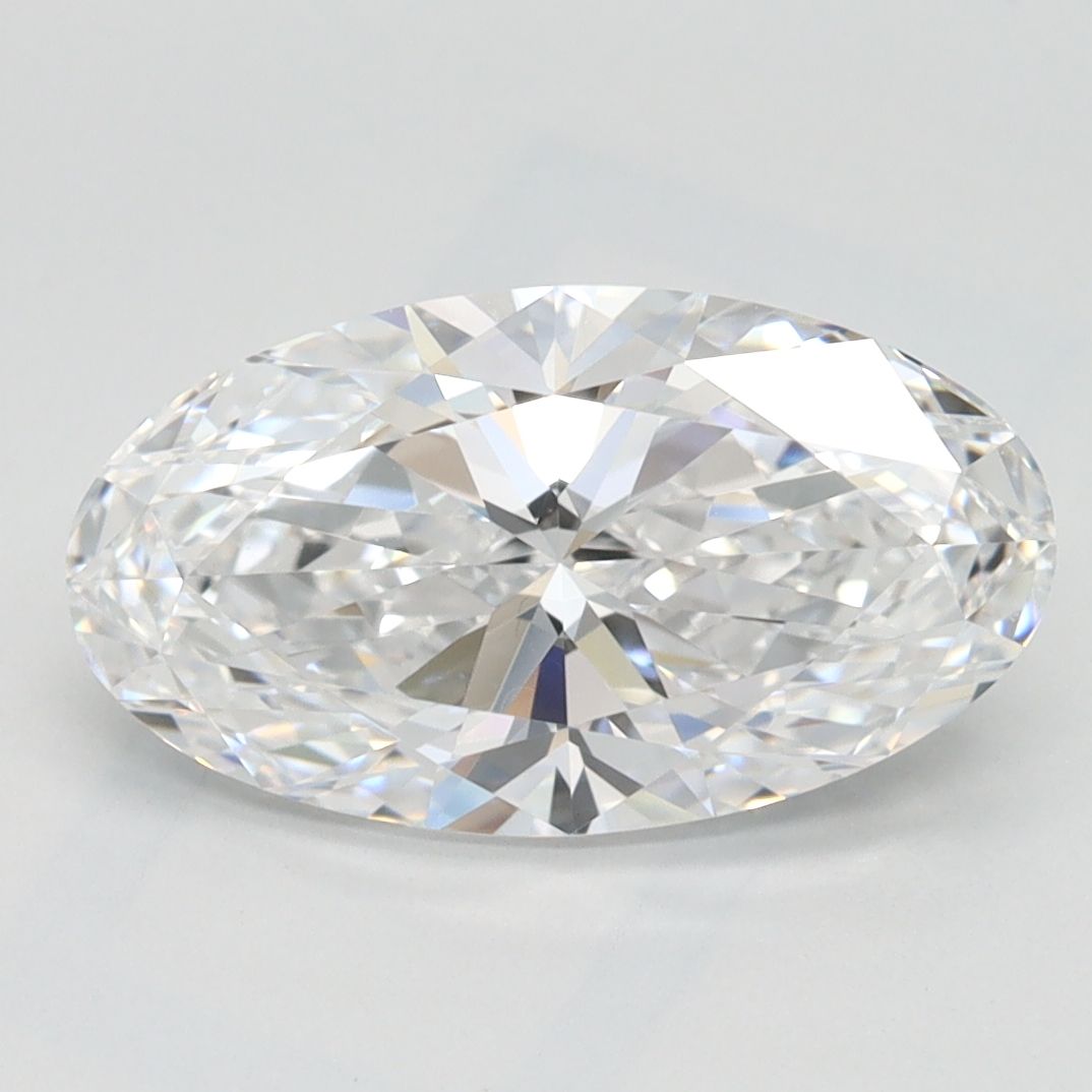 2ct Oval D - VVS2 - Excellent cut - LD260261