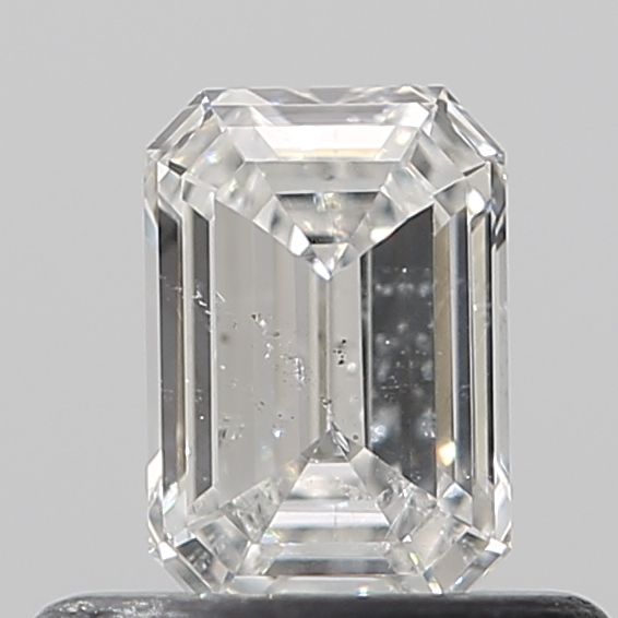 Diamant Émeraude 0.46 ct - Couleur G - Pureté SI2