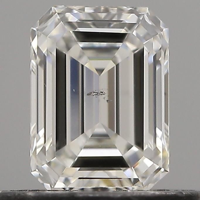 Emerald 0.51ct G SI1 diamond
