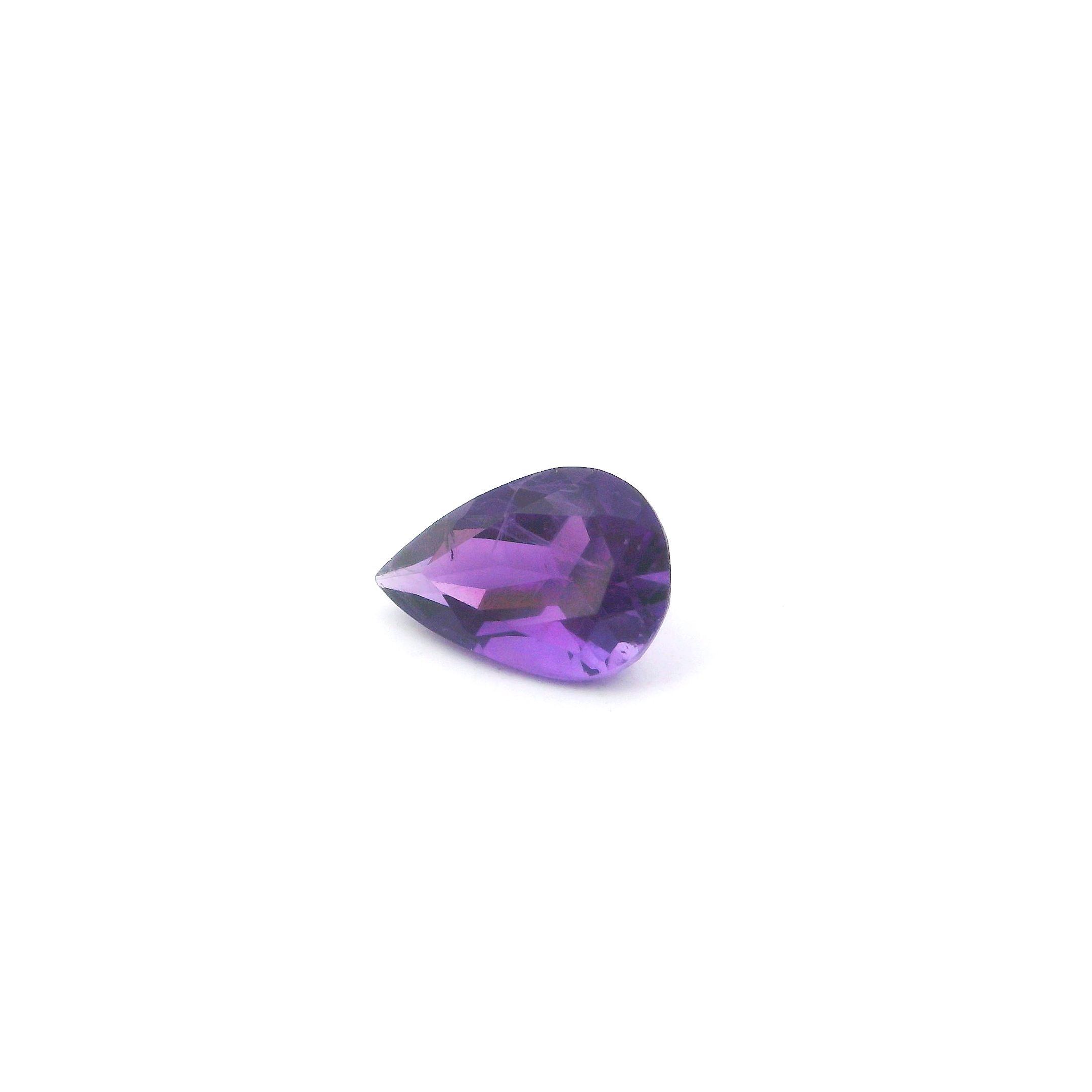 PEAR 1.16ct PURPLE SI