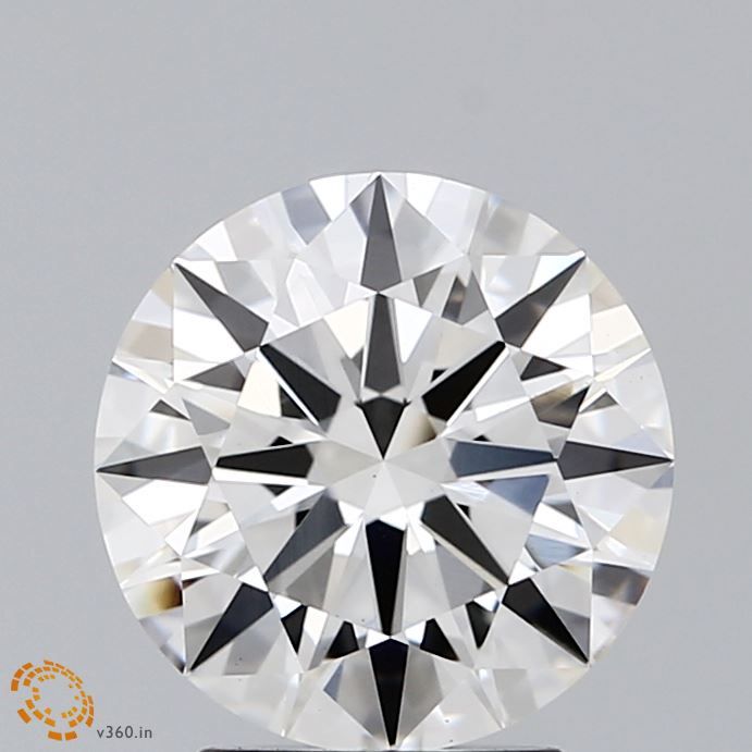 Diamant Rond 2.42 ct - Couleur G - Pureté VS1