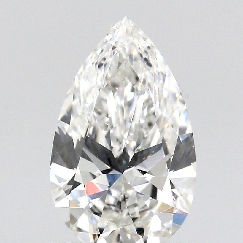 0,59 ct Diament laboratoryjny w szlifie gruszki