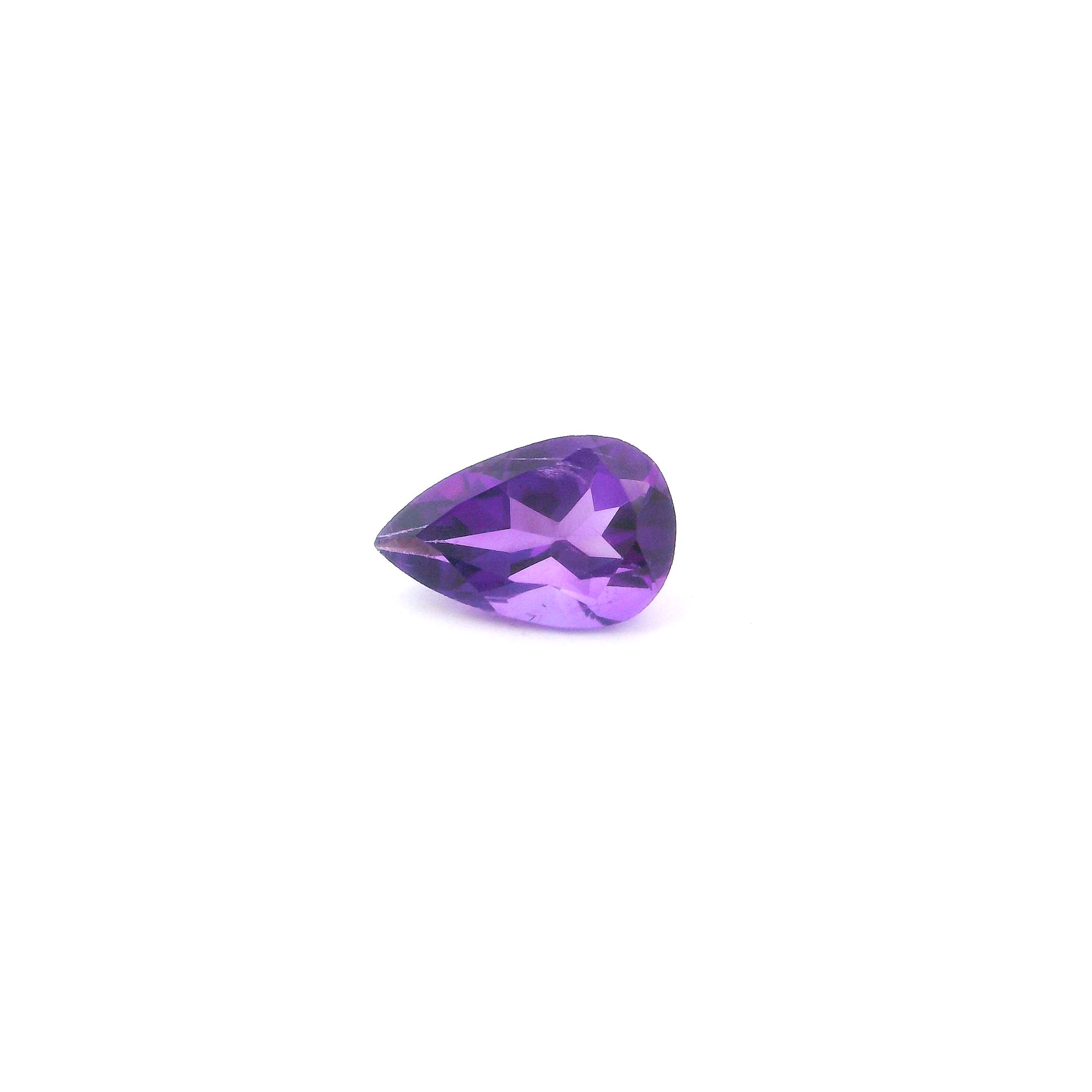 PEAR 1.05ct PURPLE SI