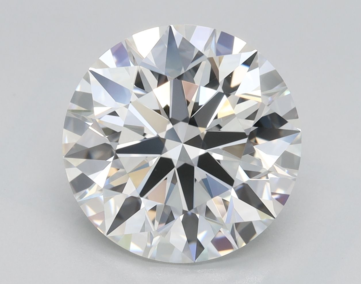 3,68 ct Okrągły diament laboratoryjny