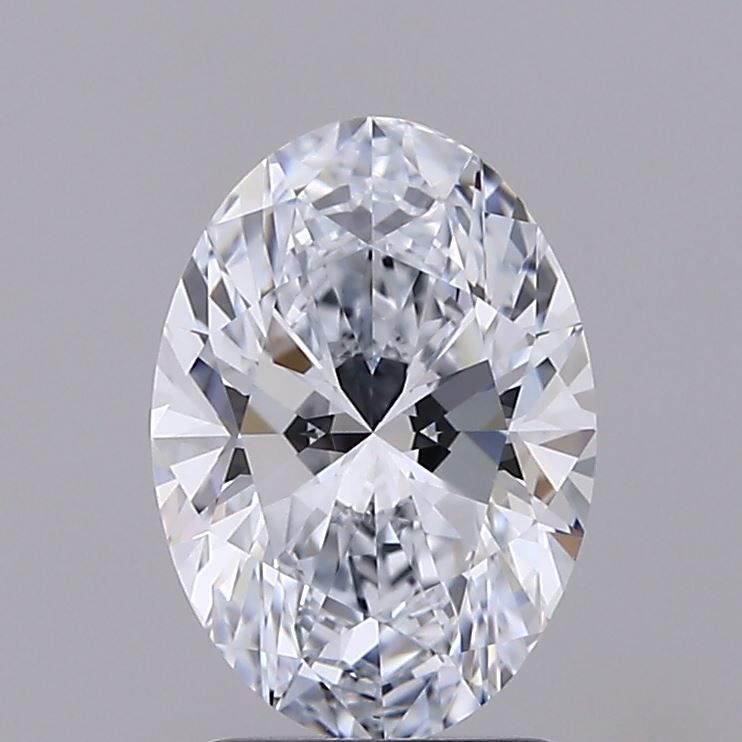 2.02 Carat oval Lab Grown Diamond Front View