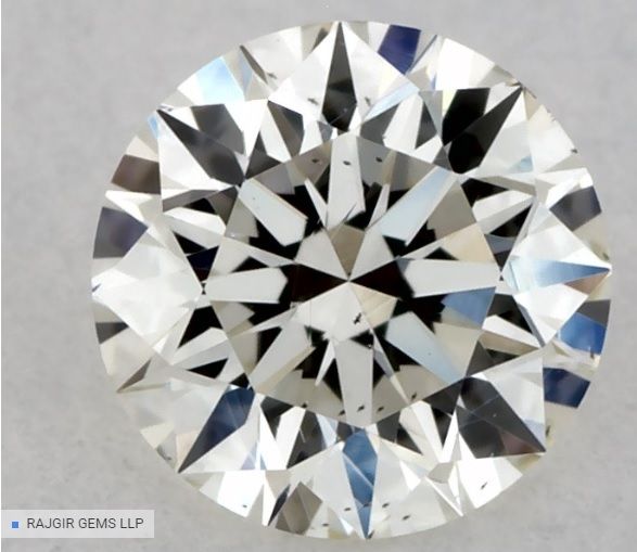 0,31 ct Okrągły diament naturalny