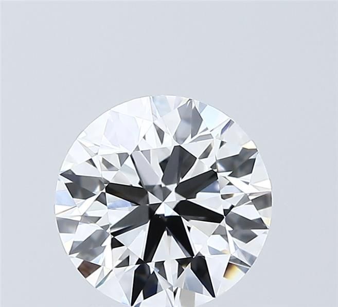 2ct Round D - VVS2 - Excellent cut - LD258793