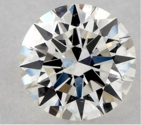 0,30 ct Okrągły diament naturalny