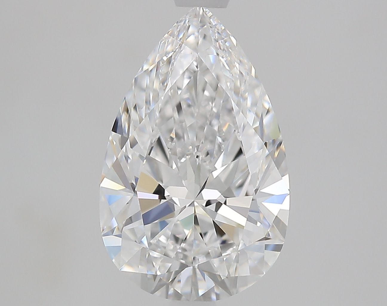 2.02 Carat Pear Natural Diamond ,D ,FL ,GIA Cerified Diamond