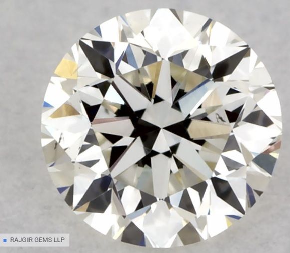 0,31 ct Okrągły diament naturalny
