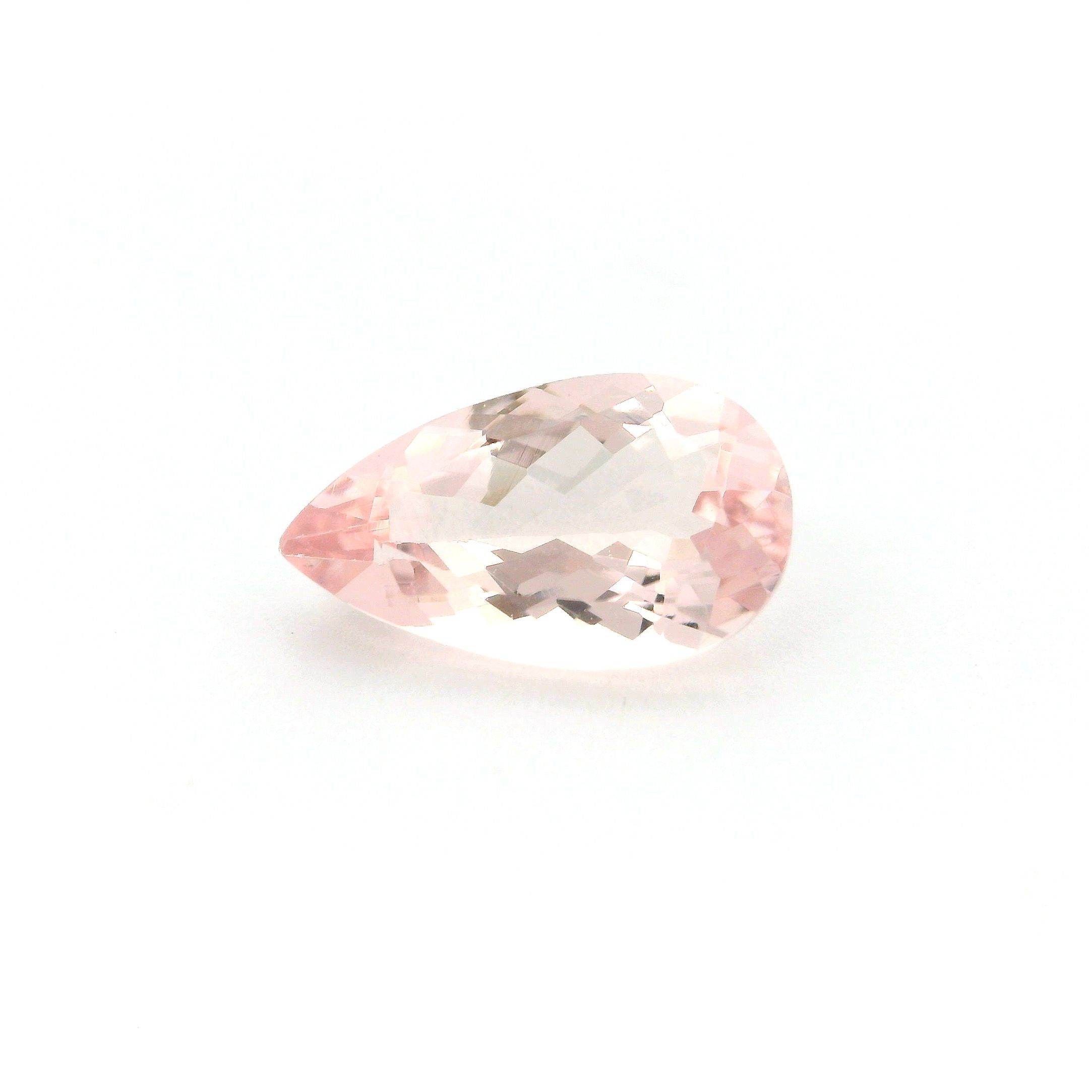2.19 ct Pear Pink Morganite