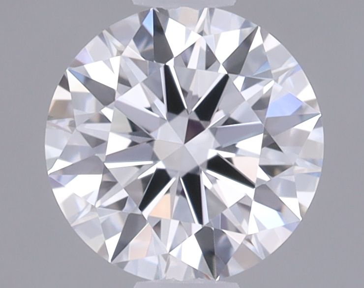 0.54 Carat round Lab Grown Diamond Front View