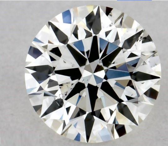 0,30 ct Okrągły diament naturalny