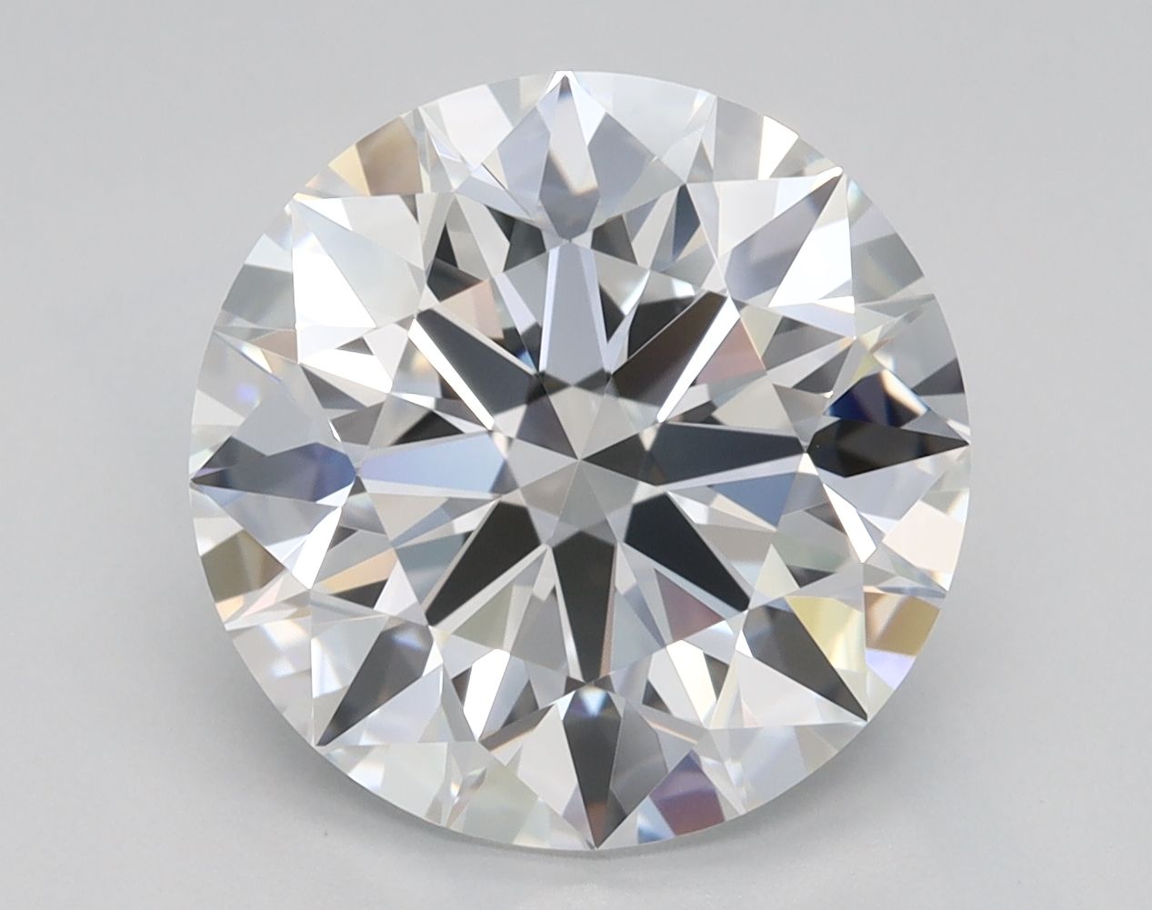 4,11 ct Okrągły diament laboratoryjny